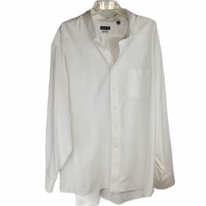 Van Heusen white mens button formal shirt